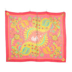 Hermes Scarf Pareo Large Shawl Interior Multicolor Skirt