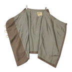 Hermes Skirt Wrap Leather Trimming Chaine D'ancre Gold Brown — view 5