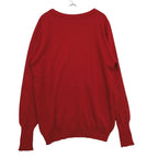 Chanel Knit Vintage Sweater Long Sleeve Long Length Tunic with Pocket Clover — view 2