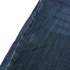 Chanel Lamb Patent Skinny Denim Pants Indigo Blue 36 — view 6