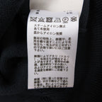 Hermes Knit Logo Sweater Long Sleeve Crew Neck Top Gray — view 4