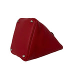 Hermes Picotin Lock PM Taurillon Clemence Handbag Rouge Casack with Bag — view 8
