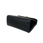 Celine Vintage Star Ball Logo Leather 2-Way Shoulder Bag Black — view 8