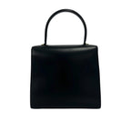 Celine Vintage Star Ball Logo Leather 2-Way Shoulder Bag Black — view 3