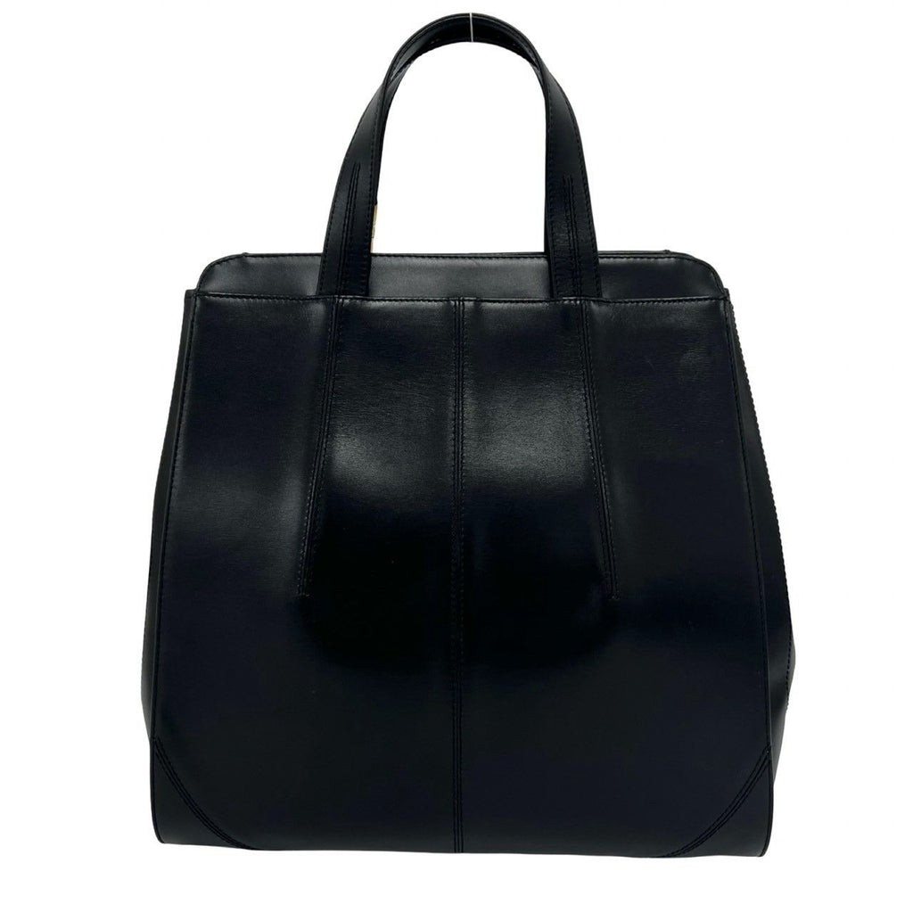 Loewe Anagram Logo Motif Leather Tote Black — view 4