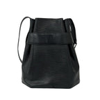 Louis Vuitton Vintage Sac Depaul Epi Leather Shoulder Bag Semi Noir — view 3