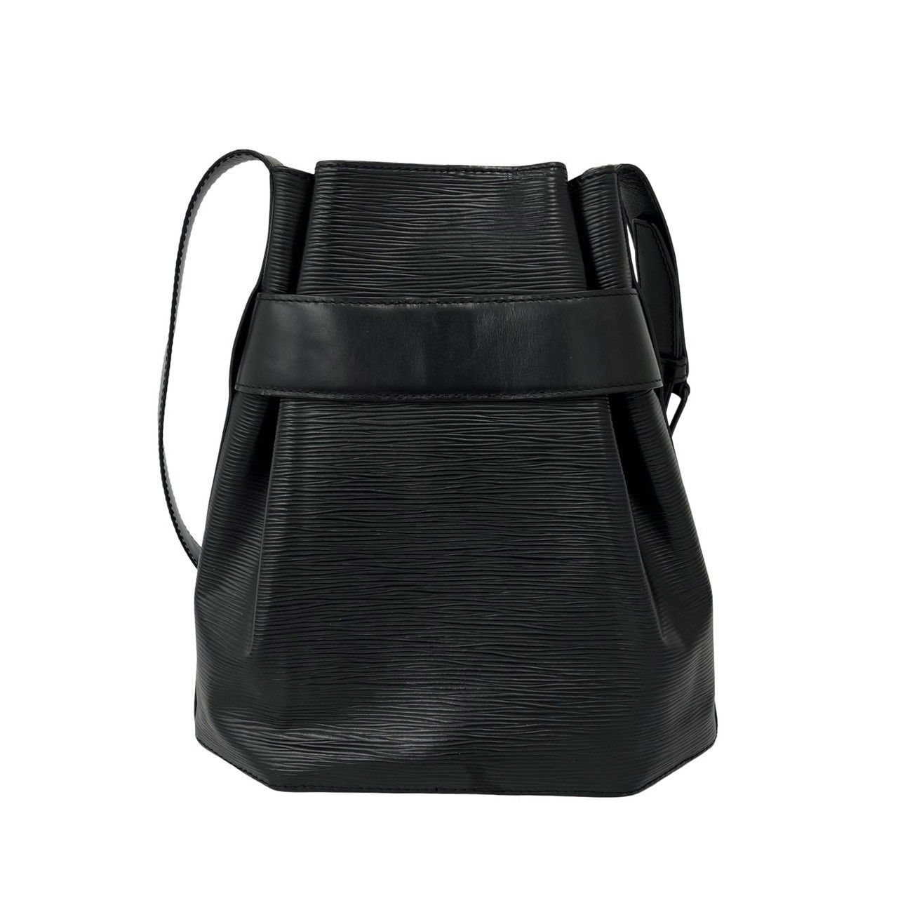 Louis Vuitton Vintage Sac Depaul Epi Leather Shoulder Bag Semi Noir — view 3