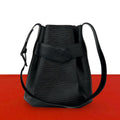 Louis Vuitton Vintage Sac Depaul Epi Leather Shoulder Bag Semi Noir