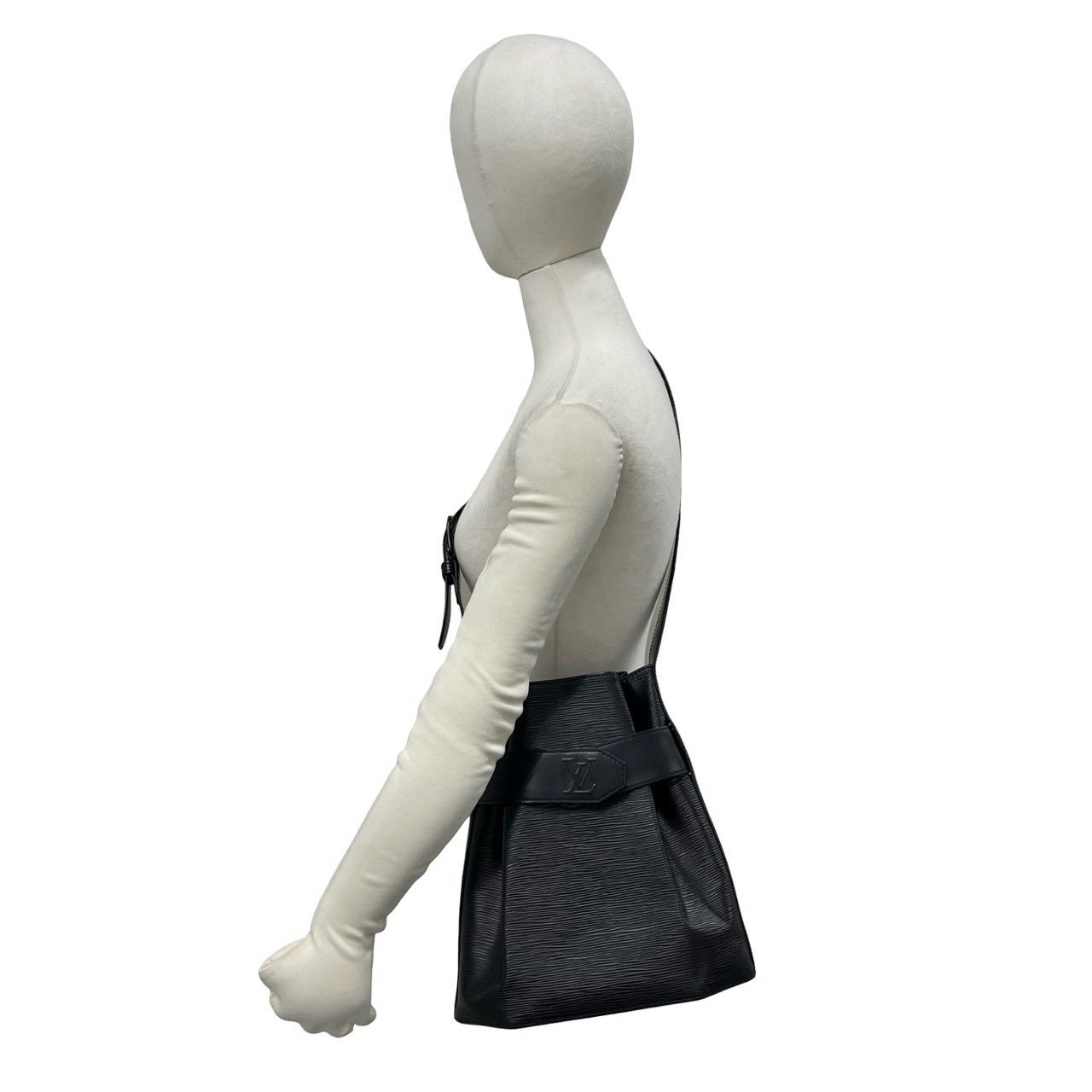 Louis Vuitton Vintage Sac Depaul Epi Leather Shoulder Bag Semi Noir — view 2
