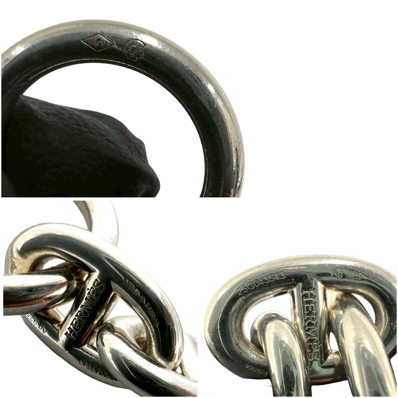 Hermes Chaine D'ancre PM 15 Links Bracelet 925 Sterling Silver — view 2