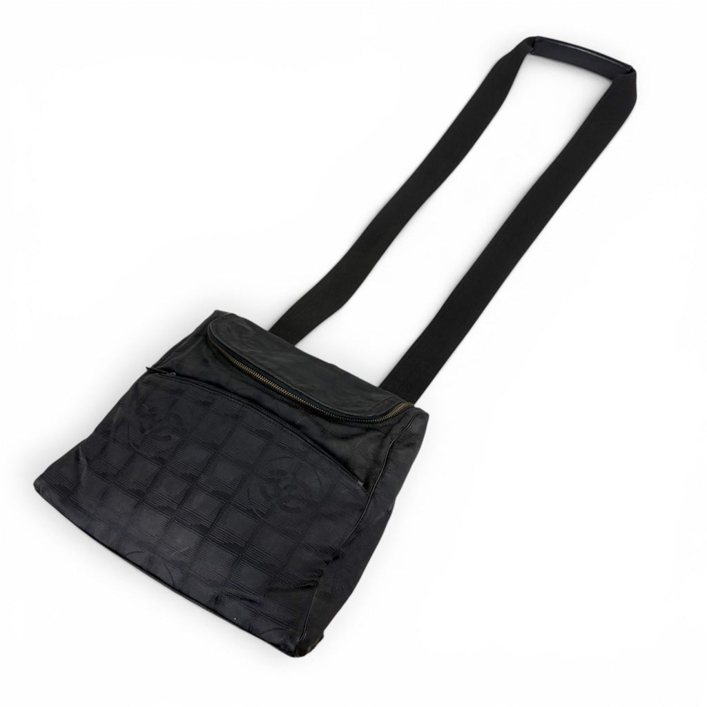 Chanel New Travel Line 2-Way Backpack Black — view 4