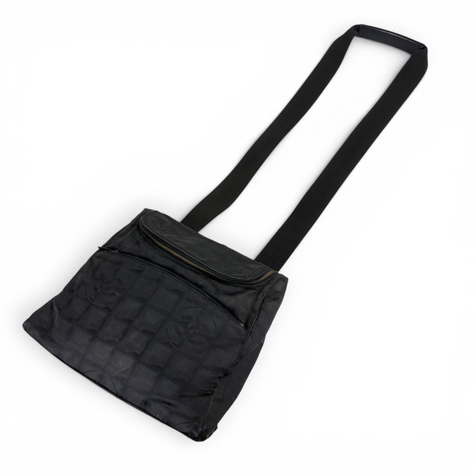 Chanel New Travel Line 2-Way Backpack Black — view 4