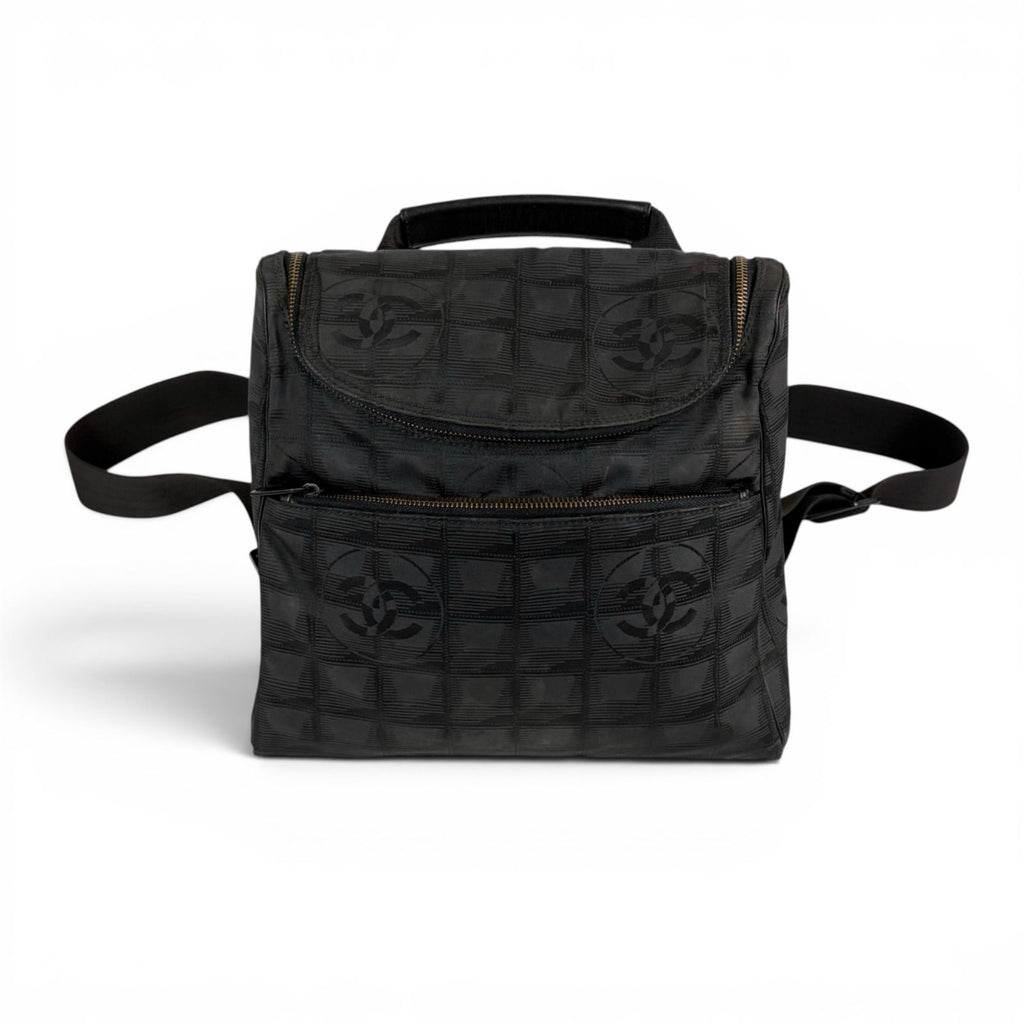 Chanel New Travel Line 2-Way Backpack Black — view 2