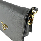 Prada Shoulder Bag Gray — view 6