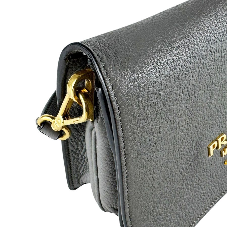 Prada Shoulder Bag Gray — view 7