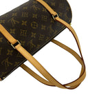 Louis Vuitton Papillon 30 Monogram Pattern Leather Mini Boston Bag Brown — view 4