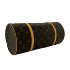 Louis Vuitton Papillon 30 Monogram Pattern Leather Mini Boston Bag Brown — view 7