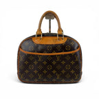 Louis Vuitton Tourville Top Handle Bag Handbag Brown Monogram Lambskin — view 2
