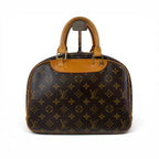 Louis Vuitton Tourville Top Handle Bag Handbag Brown Monogram Lambskin — view 3