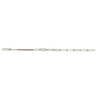 Gucci Logo Plate Bracelet 925 Sterling Silver Chain — view 5