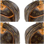 Louis Vuitton Tourville Top Handle Bag Handbag Brown Monogram Lambskin — view 5