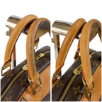 Louis Vuitton Tourville Top Handle Bag Handbag Brown Monogram Lambskin — view 7