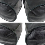 Bottega Veneta Hand Bag Leather Black Bag Drawstring — view 6