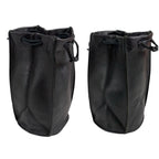 Bottega Veneta Hand Bag Leather Black Bag Drawstring — view 3