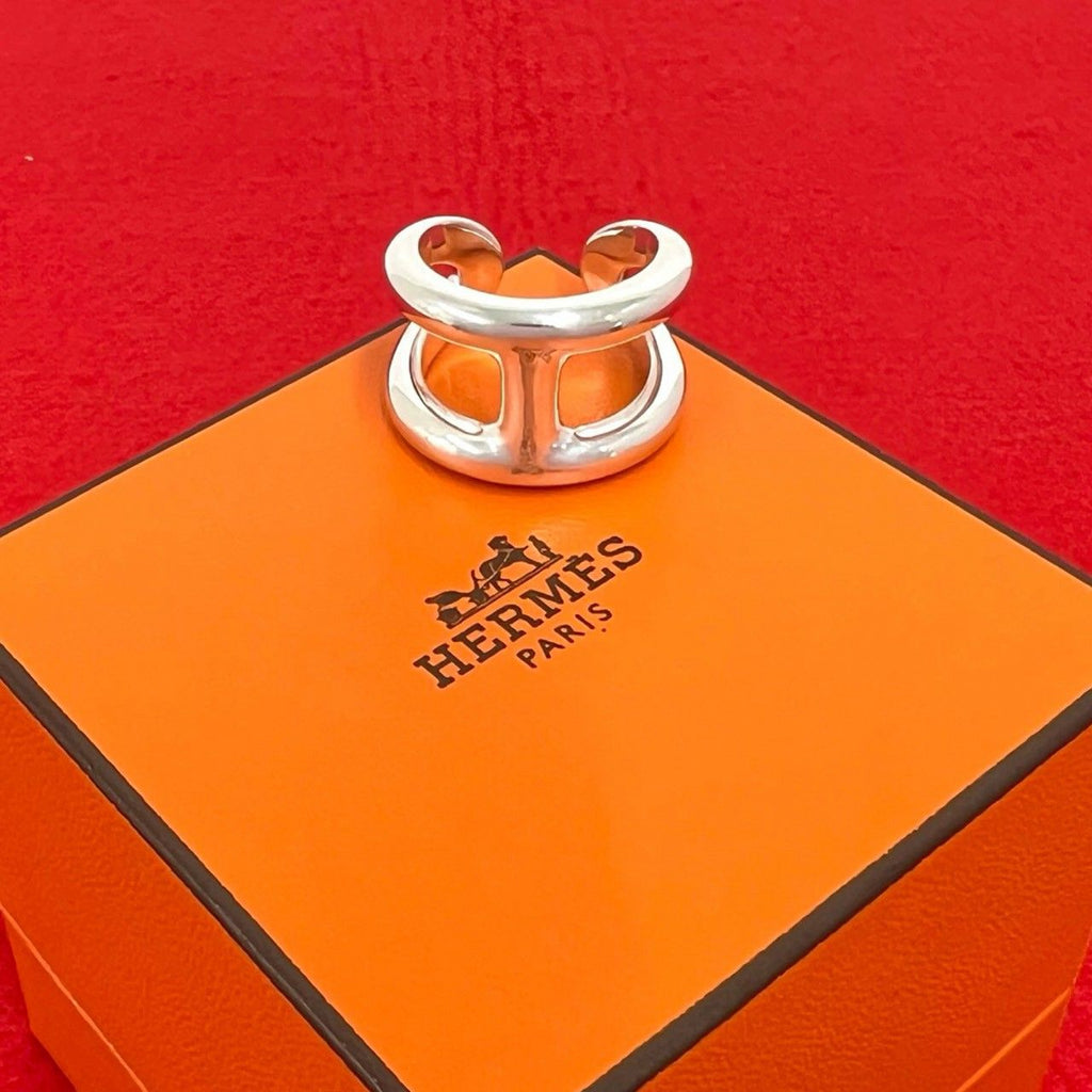 Hermes Osmose GM Ring 925 Sterling Silver