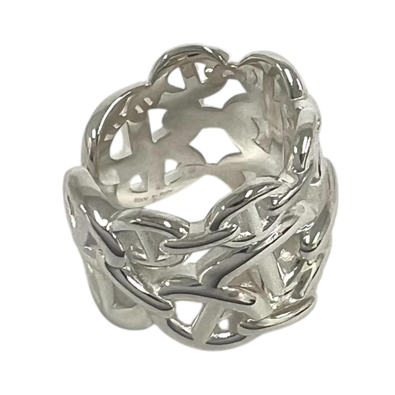 Hermes Chaine D'ancre GM Ring 925 Sterling Silver — view 5