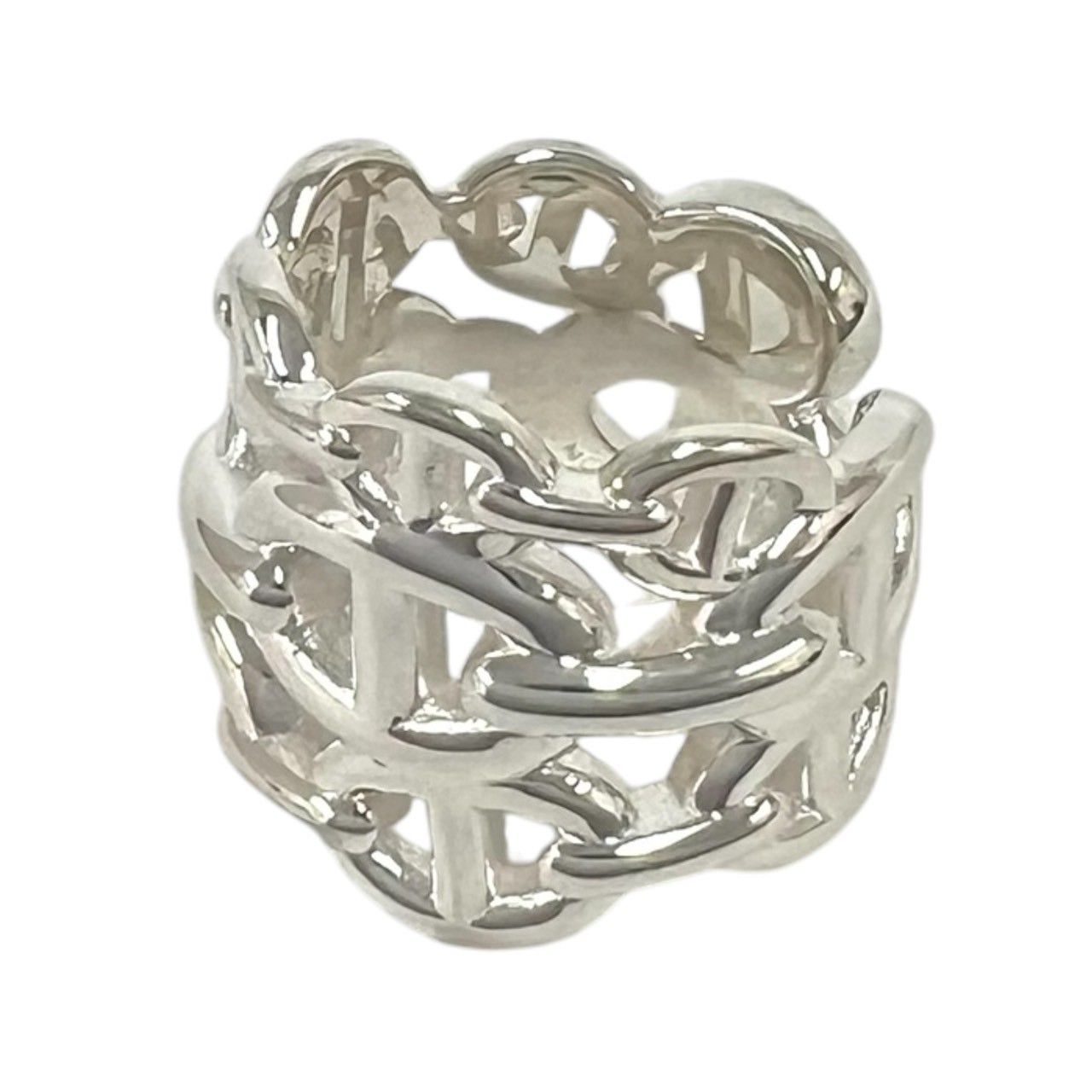 Hermes Chaine D'ancre GM Ring 925 Sterling Silver — view 4