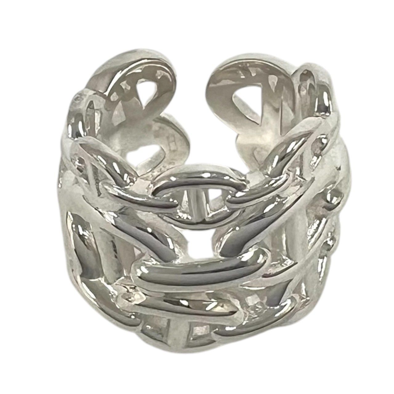 Hermes Chaine D'ancre GM Ring 925 Sterling Silver — view 2