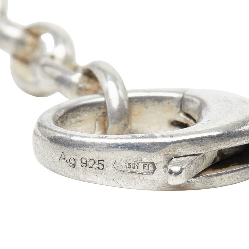 Gucci GG Logo Chain Pendant Silver — view 5
