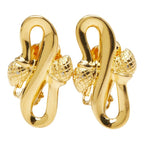 Fendi Earrings Gold Plated — view 2