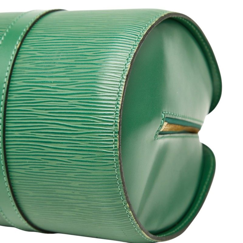 Louis Vuitton Epi Soufflot Handbag Borneo Green Leather — view 4