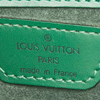 Louis Vuitton Epi Soufflot Handbag Borneo Green Leather — view 8