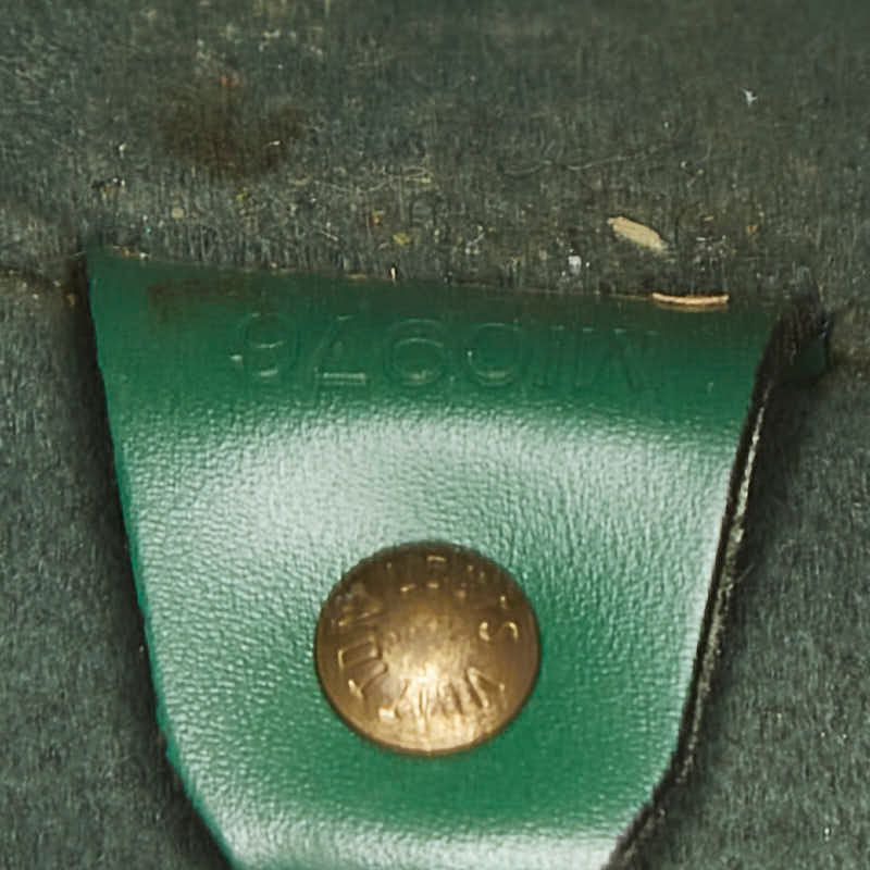 Louis Vuitton Epi Soufflot Handbag Borneo Green Leather — view 9