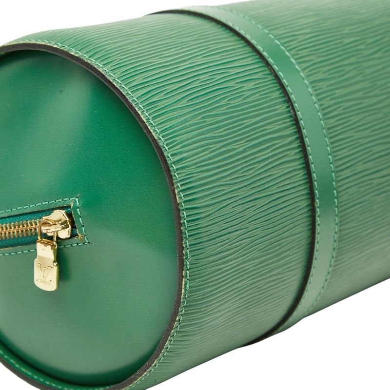 Louis Vuitton Epi Soufflot Handbag Borneo Green Leather — view 5
