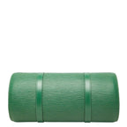 Louis Vuitton Epi Soufflot Handbag Borneo Green Leather — view 3