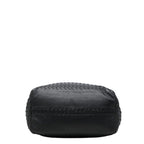 Bottega Veneta Intrecciato Tote Black Leather — view 3