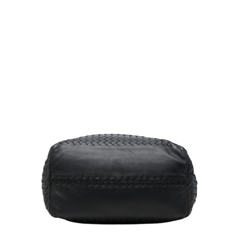 Bottega Veneta Intrecciato Tote Black Leather — view 3
