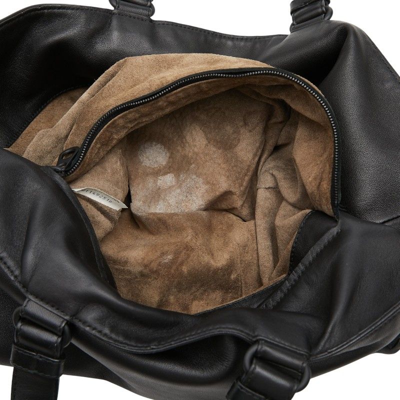 Bottega Veneta Intrecciato Tote Black Leather — view 8