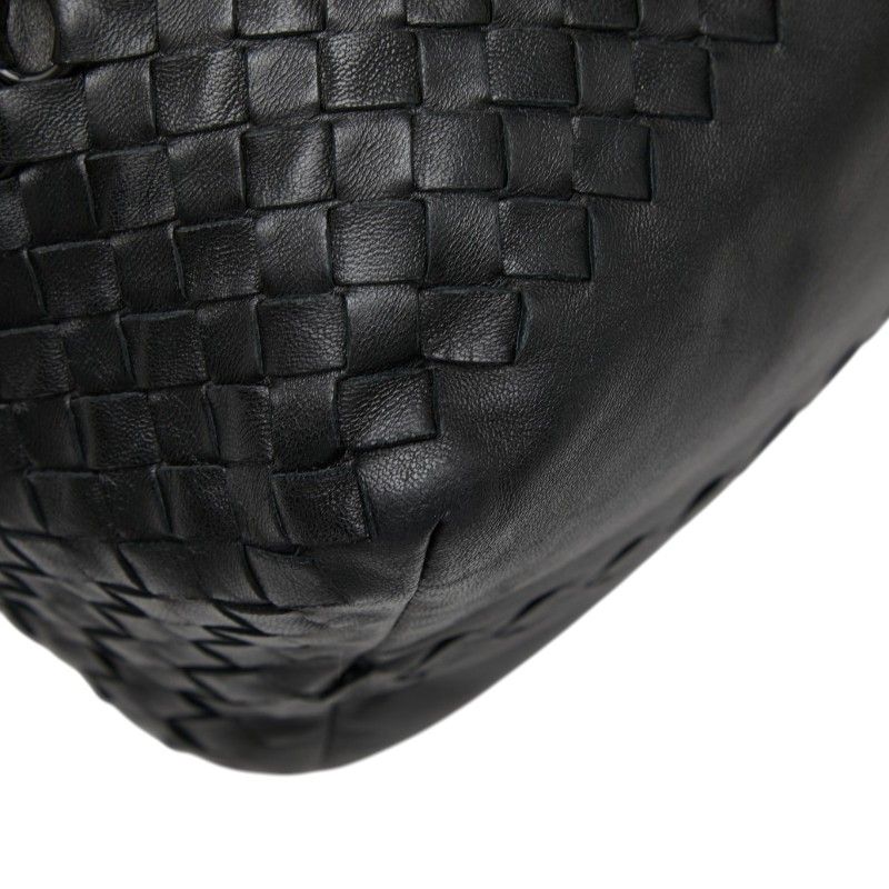 Bottega Veneta Intrecciato Tote Black Leather — view 7
