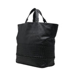 Bottega Veneta Intrecciato Tote Black Leather — view 2