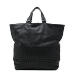 Bottega Veneta Intrecciato Tote Black Leather