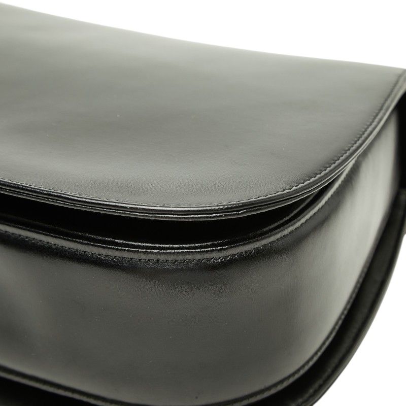 Gucci Bamboo 2-Way Shoulder Bag 000 Black Leather — view 6