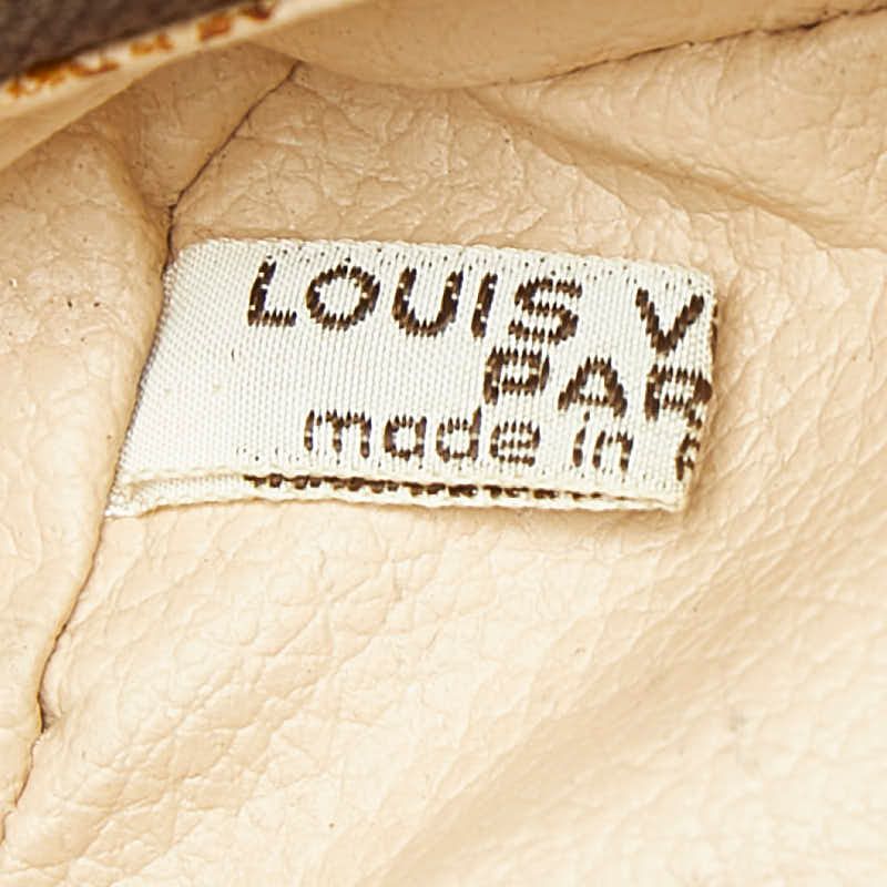 Louis Vuitton Monogram Trousse Toilet 28 Second Bag Brown Leather — view 9