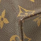 Louis Vuitton Monogram Poche Toilette 26 Clutch Pouch Brown Leather — view 6