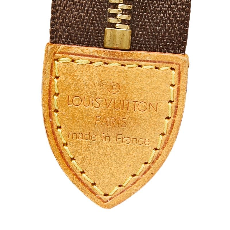 Louis Vuitton Monogram Poche Toilette 26 Clutch Pouch Brown Leather — view 9