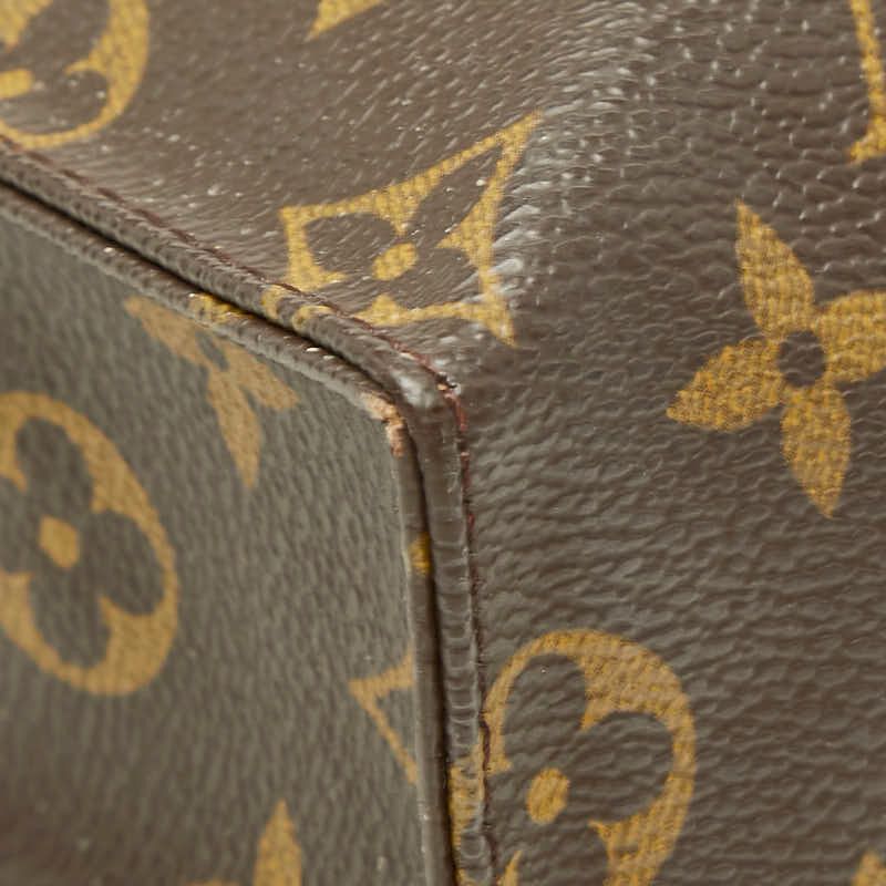 Louis Vuitton Monogram Poche Toilette 26 Clutch Pouch Brown Leather — view 7
